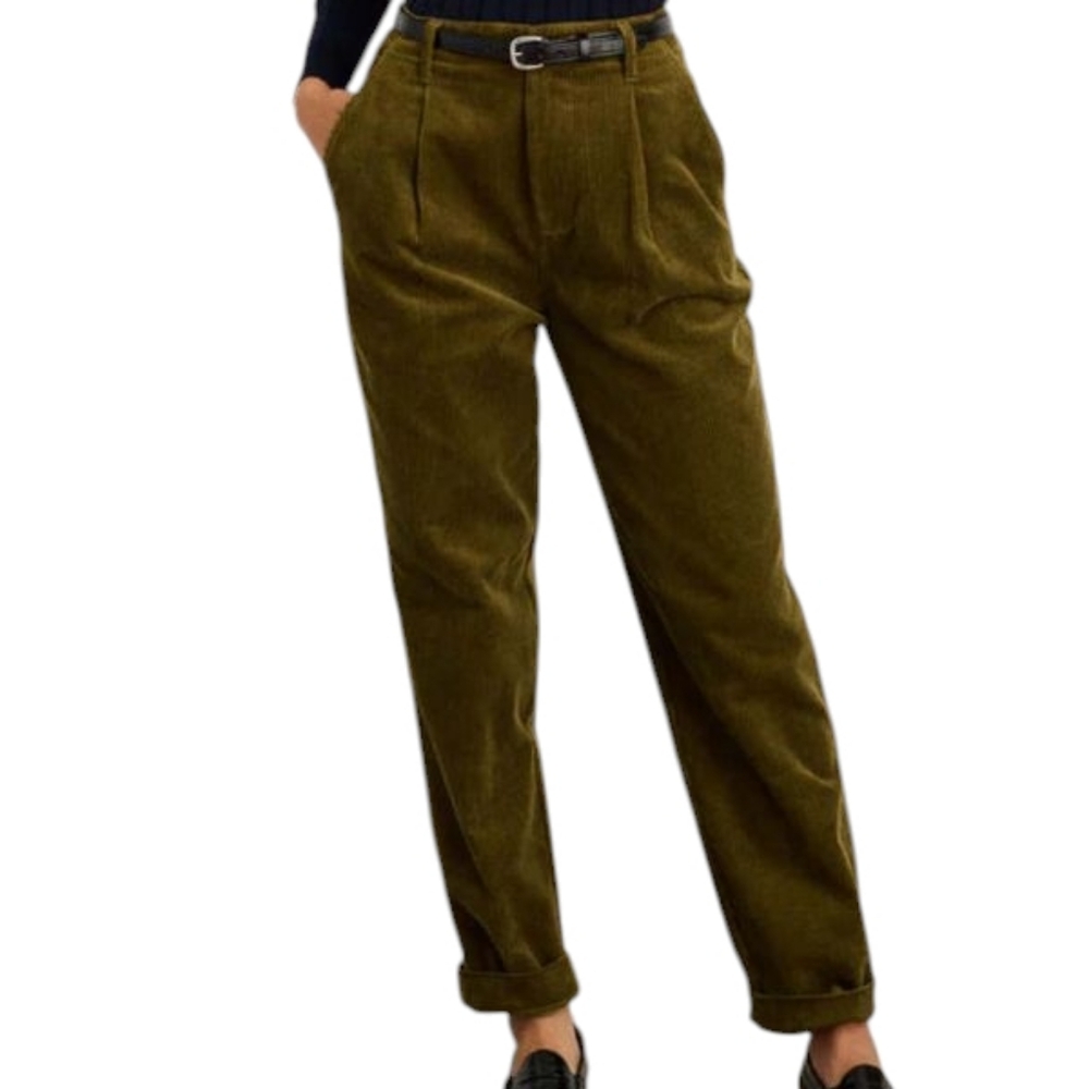 NEW ...Alex Mill Boy In Rugged Corduroy Pants - Forest Green..  Size 10